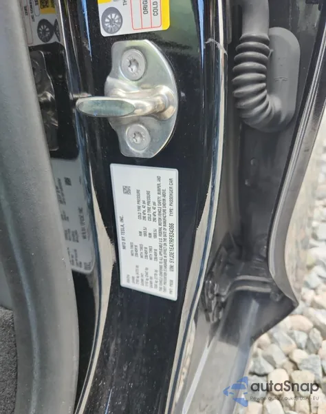2024 Tesla Model 3 from USA, damaged, VIN 5YJ3E1EA7RF834366